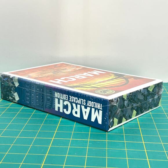 March Trilogy Slipcase John Lewis Civil Rights Graphic Novel Pbk Set 2016 NEW - Picture 8 of 13